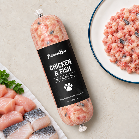 Chicken & Fish 454g | 80/10/10 lifestyle image