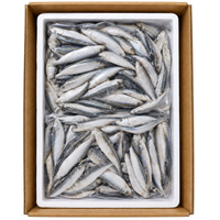 Frozen whole sprats raw fish treats for dogs