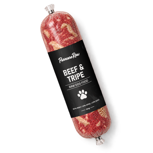 Purrcare Raw Beef & Tripe Complete 454g | 80/10/10