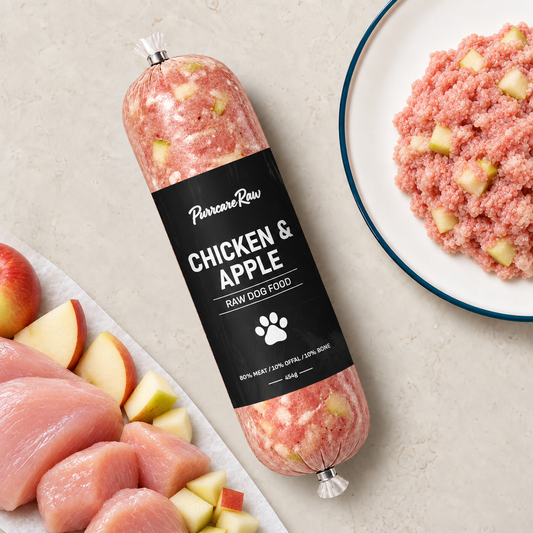 Chicken & Apple 454g | 80/10/10 lifestyle image