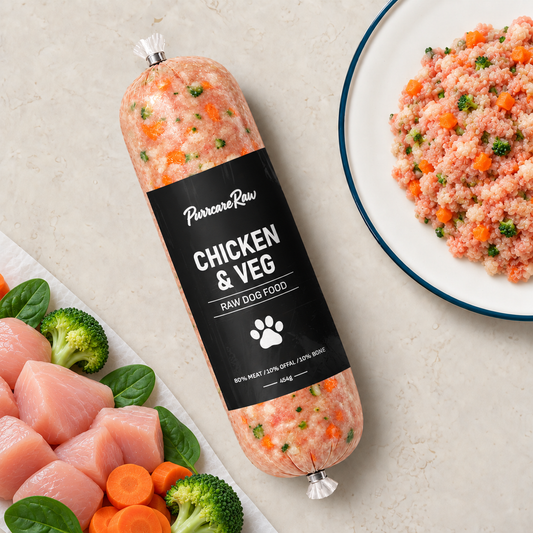 Chicken & Veg 454g | 80/10/10 lifestyle image