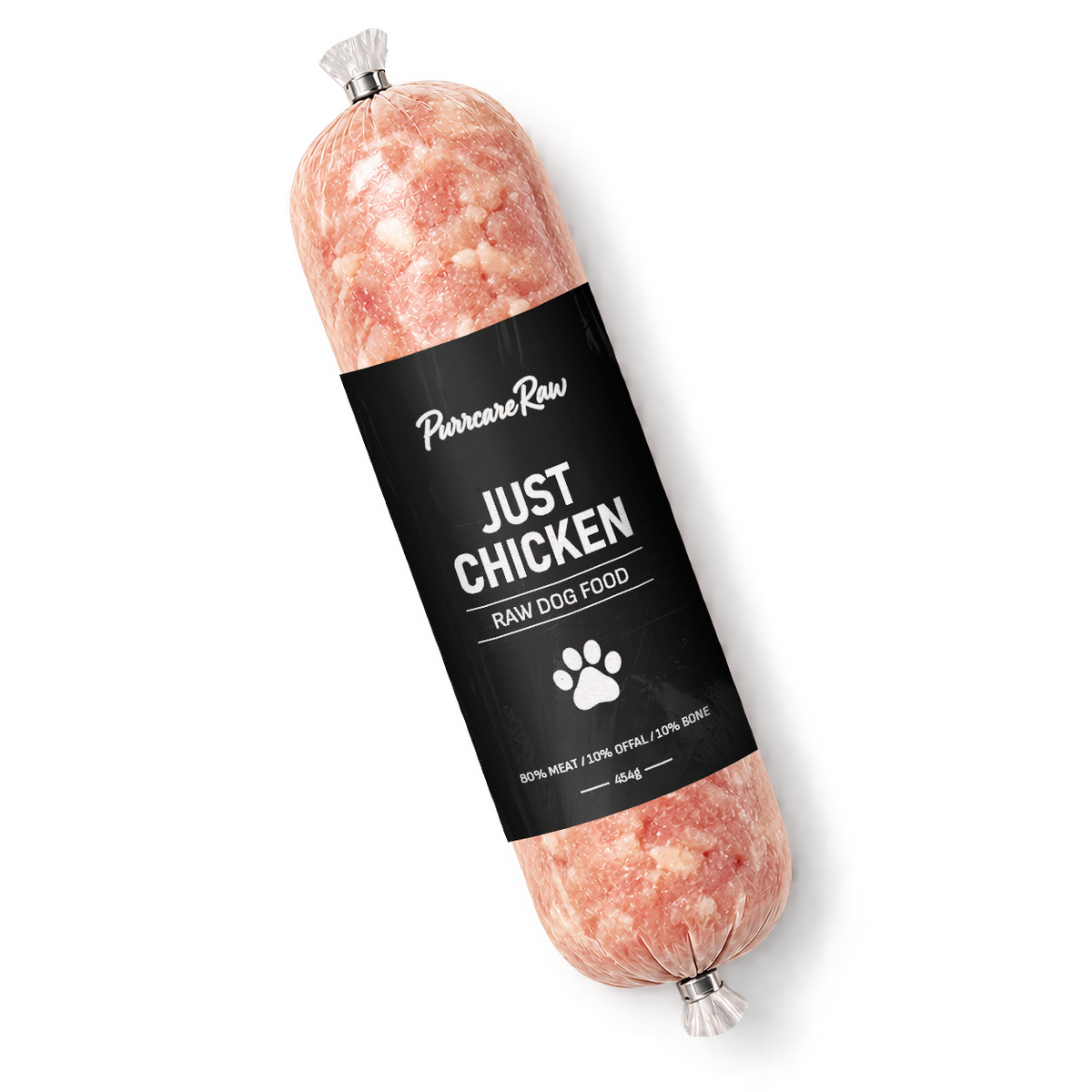 Purrcare Raw Just Chicken 454g | 100% Chicken