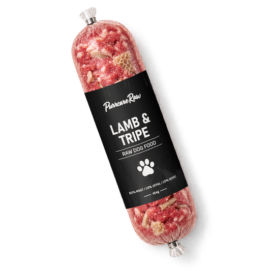 Purrcare Raw Lamb & Tripe Complete 454g | 80/10/10
